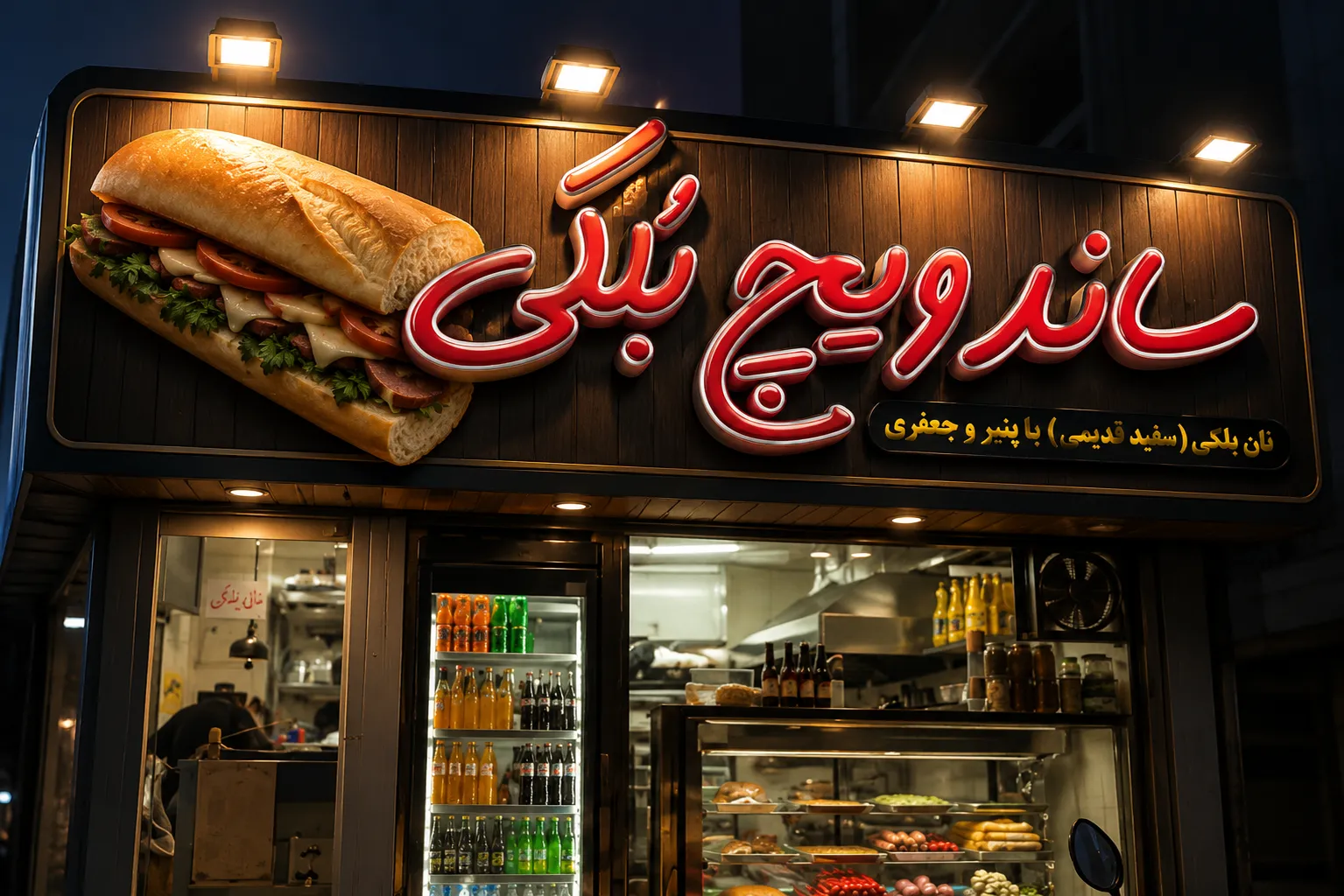 ساندویچ بُلکی عظیمیه (شعبه اصلی)